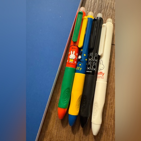 MIFFY-NWT Office Bundle:Notebook, Pens, Eraser - Picture 6 of 12